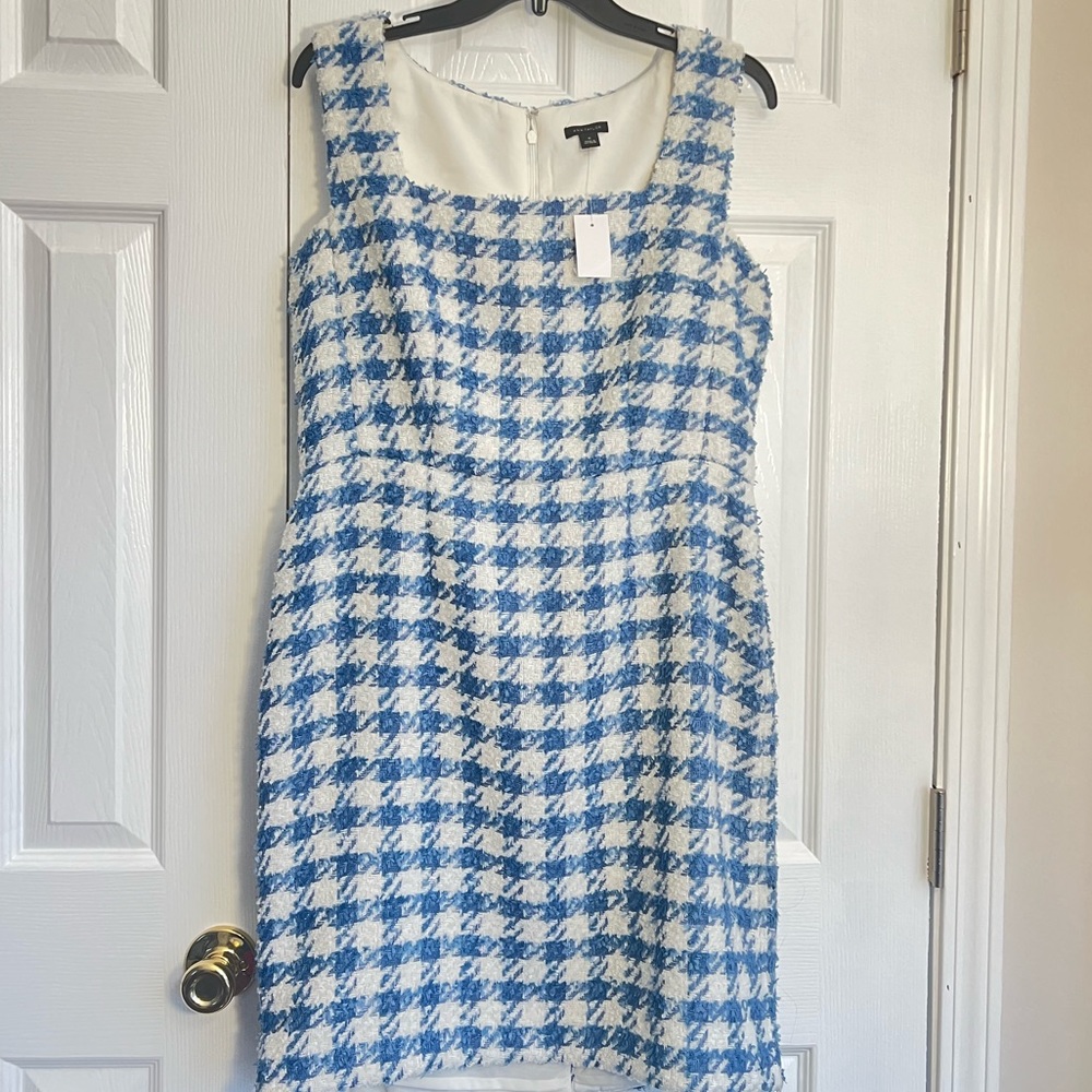 Chevron Winter Dress - Ann Taylor NWT